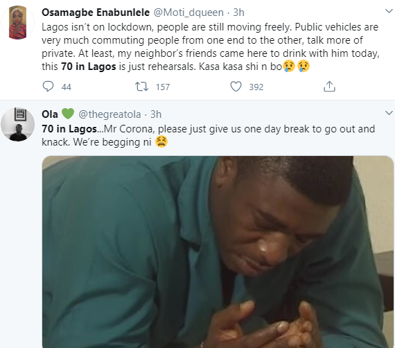 Lagosians react in shock as state records 70 new cases of Coronavirus