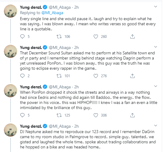 Vector, MI, Sossick and DJ Neptune remember Dagrin on his 10th death anniversary
