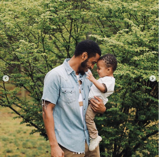  Trey Songz finally reveals the beautiful mother of his son, Noah  (Photos)