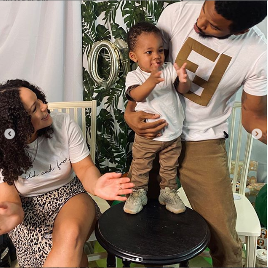  Trey Songz finally reveals the beautiful mother of his son, Noah  (Photos)
