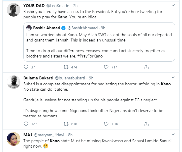 Nigerians panic as mysterious deaths in Kano allegedly rises to 640 in one week 