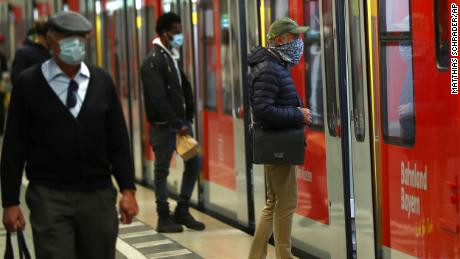 Germans could be fined up to ?5,000 as wearing a face mask becomes mandatory 