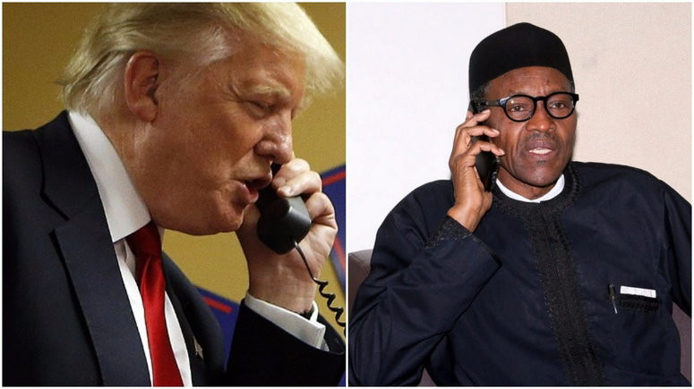 Donald Trump speaks with President Buhari on phone about Covid-19; promises to provide Nigeria with ventilators