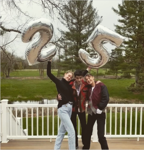  Celebrity couple, Zayn Malik and Gigi Hadid 