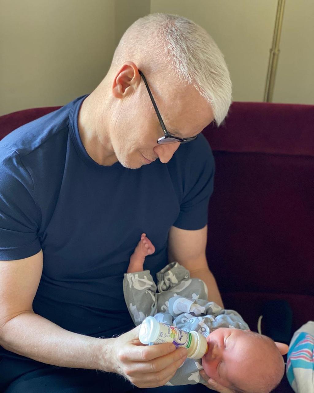 CNN anchor, Anderson Cooper, welcomes baby boy via surrogate (photos)