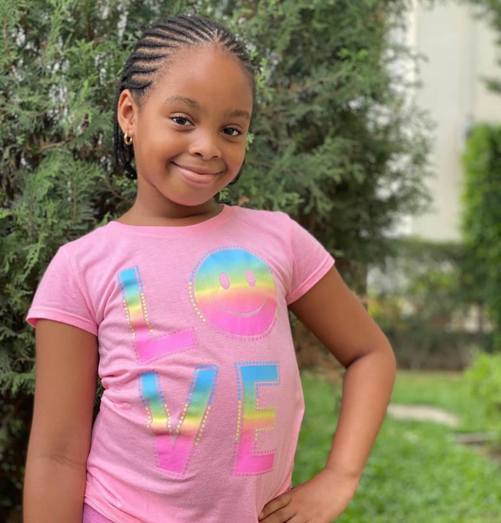 Comedian, Basketmouth celebrates his first daughter, Amy, on her birthday