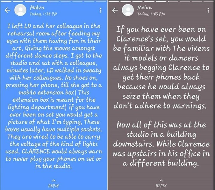 Crew member shares how video vixen Kodak died; insists Clarence Peters was not at the scene