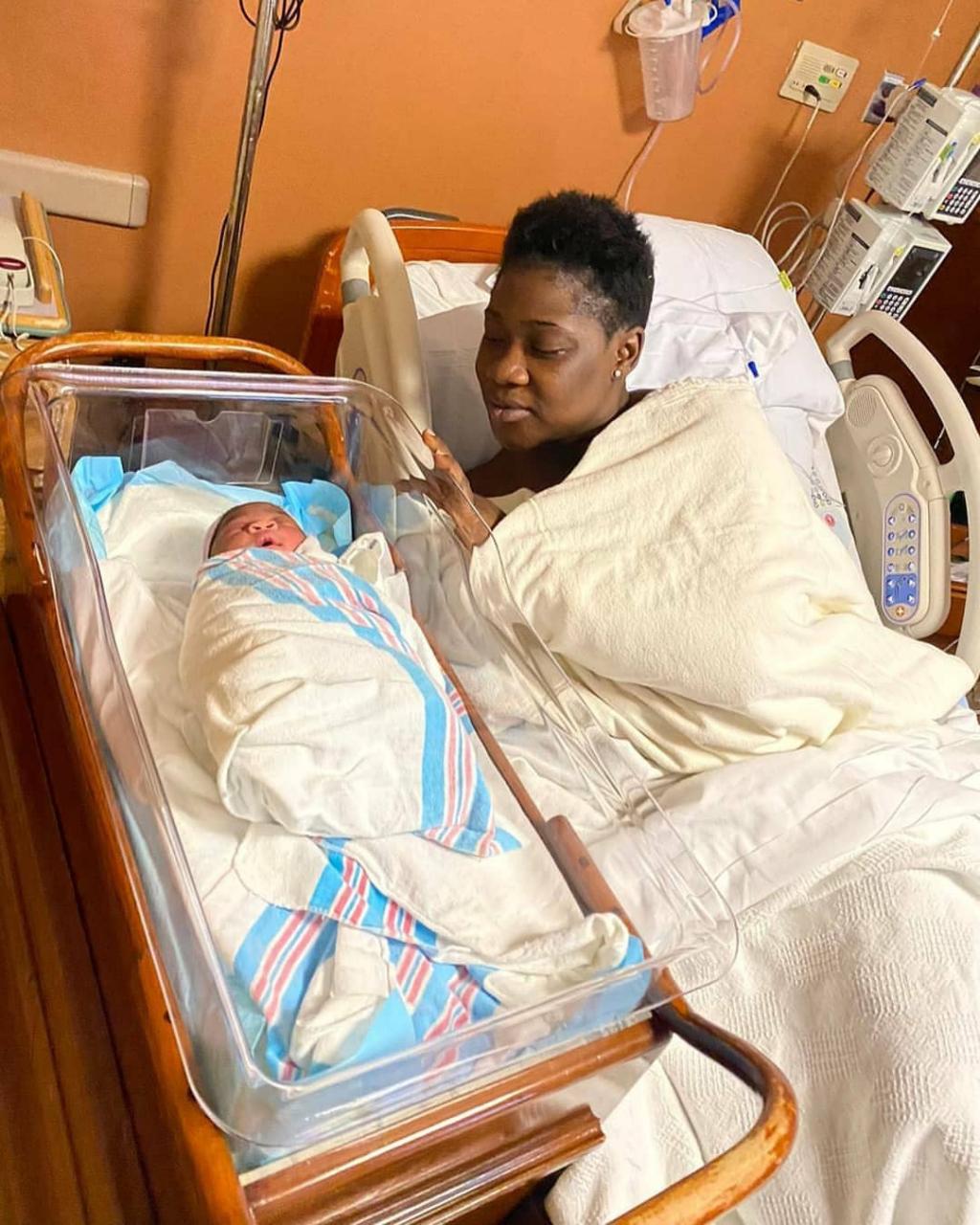 Mercy Johnson-Okojie and hubby welcome their fourth child, a baby girl (photos)