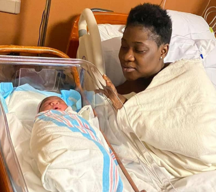 Mercy Johnson-Okojie and hubby welcome their fourth child, a baby girl (photos)