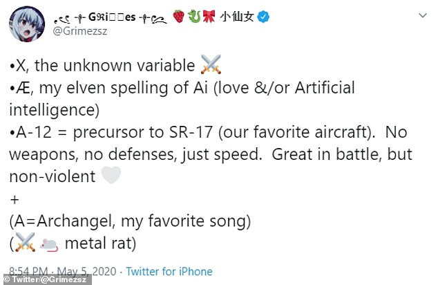 Singer, Grimes confirms she and Elon Musk have named their newborn baby X ? A-12; reveals the meaning