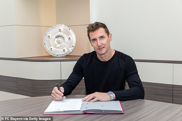 German legend, Miroslav Klose appointed assistant coach of Bayern Munich (Photos)