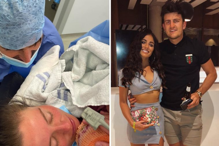 Manchester United captain, Harry Maguire announces the birth of second child with fianc?e Fern Hawkins