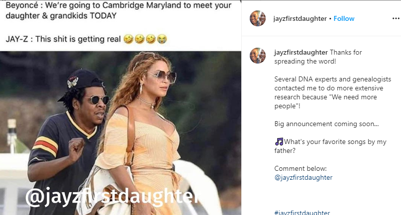 29 year old alleges she?s Jay-Z?s secret daughter and shows 