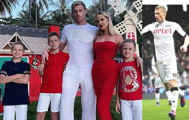 Ex-Fulham striker Pavel Pogrebnyak hospitalised with pneumonia after contracting coronavirus; his wife and three sons are also down with disease