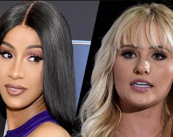 Cardi B slams American commentator Tomi Lahren for her tweets condemning looting and rioting during protests to demand justice for George Floyd