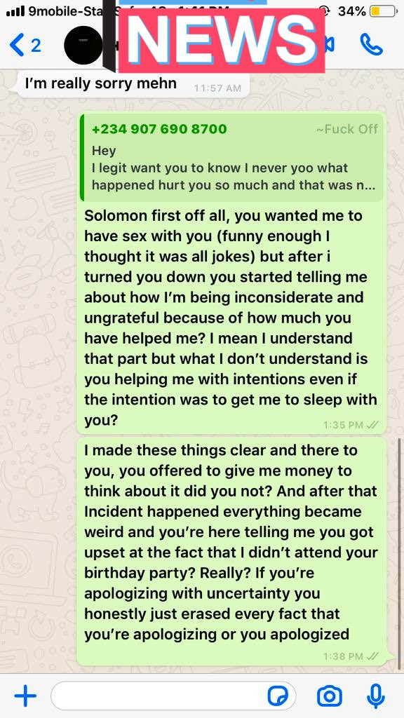 Two Nigerian men accuse a popular male model of sexual assault