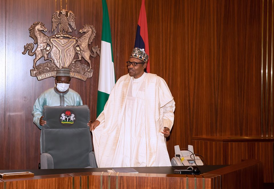 President Buhari receives briefing from Presidential Task Force on COVID-19 (photos)