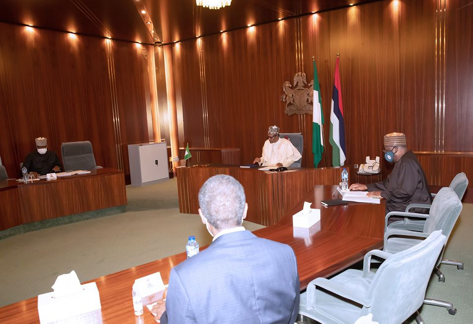 President Buhari receives briefing from Presidential Task Force on COVID-19 (photos)