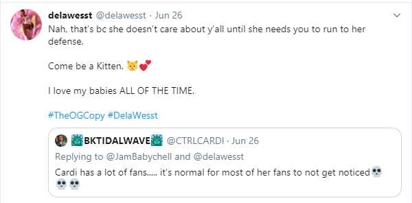 Never heard about you till you started using my name - Cardi B slams female rapper who accused her of stealing her lyrics 