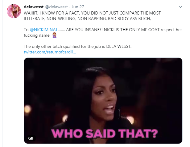 Never heard about you till you started using my name - Cardi B slams female rapper who accused her of stealing her lyrics 