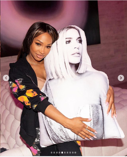 Reality star, Khloe Kardashian shares photos from her 36th birthday party
