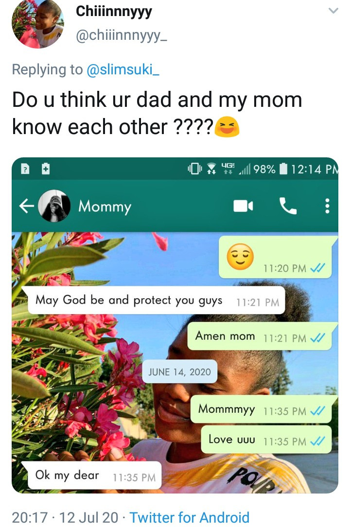Nigerians share their parents