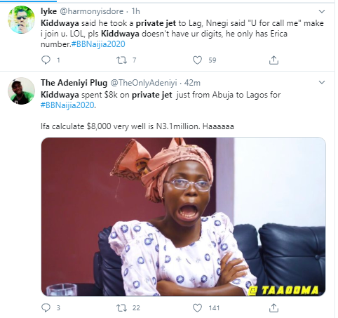 BBNaija housemate, Kiddwaya reveals he paid 00 for a private jet to get him to Lagos from Abuja for the show (Video)