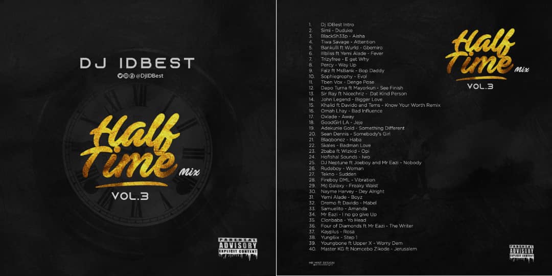 DJ IDBest - Half Time Mix 3 - LYRICAL4CES