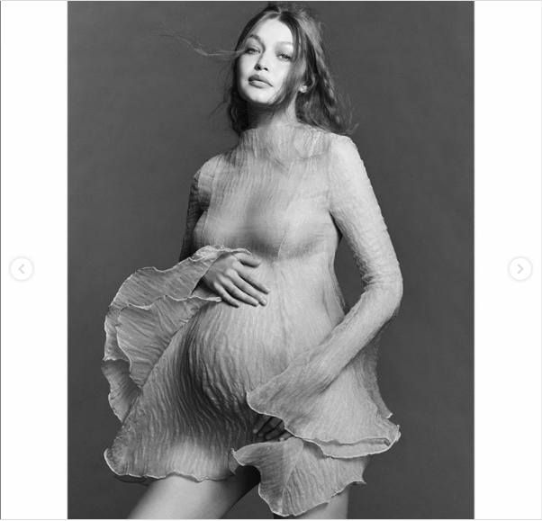 Supermodel, Gigi Hadid shares beautiful maternity photos