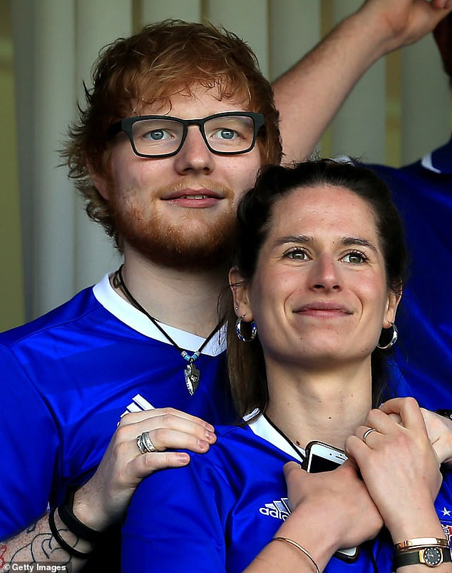 Ed Sheeran and wife Cherry Seaborn 