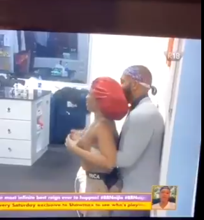 BBNaija: Kiddwaya fondles Erica