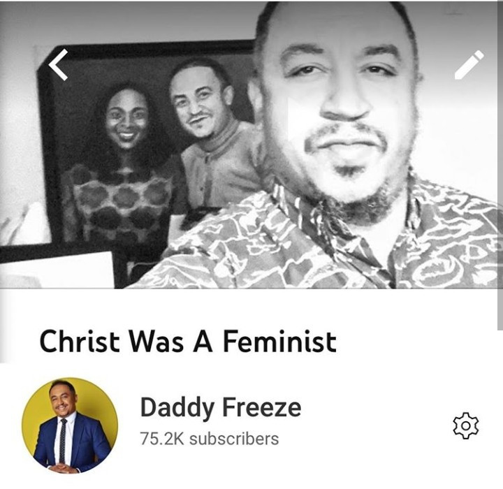 "Christ was a feminist" Daddy Freeze says and gives reasons (video)