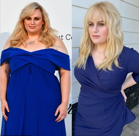 Rebel Wilson shows off her slimmed down figure after losing 18kg 