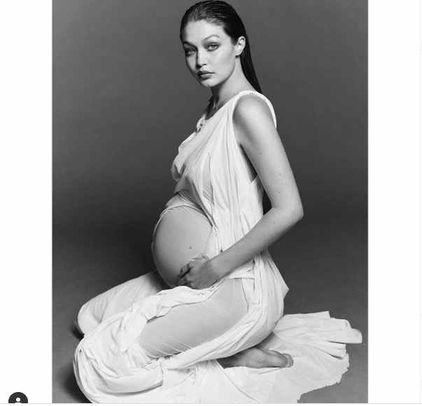 Supermodel, Gigi Hadid shares beautiful maternity photos