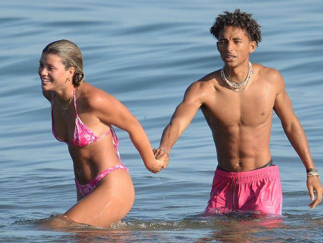 Sofia Richie and Jaden Smith spark dating rumors after being spotted at the beach together (photos)