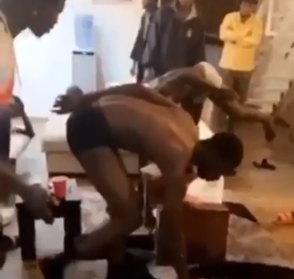 Yahoo boys track down and punish other yahoo boys who defrauded them (video)