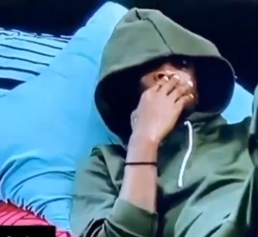 Laycon rubs his manhood to help himself out, then smells his hand afterwards (photos/video)