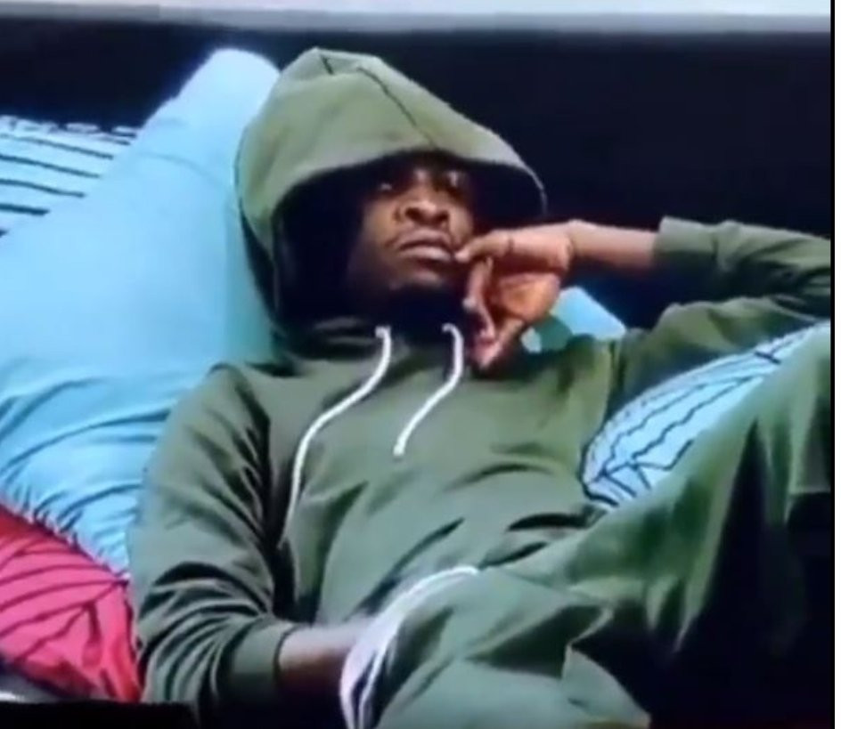 Laycon rubs his manhood to help himself out, then smells his hand afterwards (photos/video)
