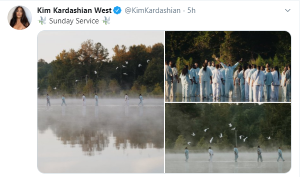 Kanye West, Joel Osteen and the Sunday Service Crew walk on water (videos)