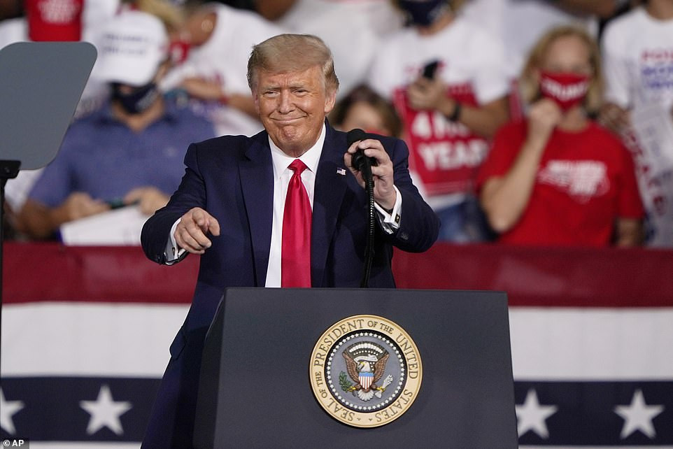 Covid-19: Thousands of Trump fans gather at rally without masks and no social distancing (photos)