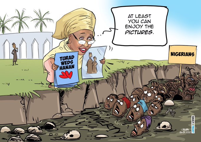 My cartoon on Hanan Buhari?s wedding meant no harm - Mustapha Bulama