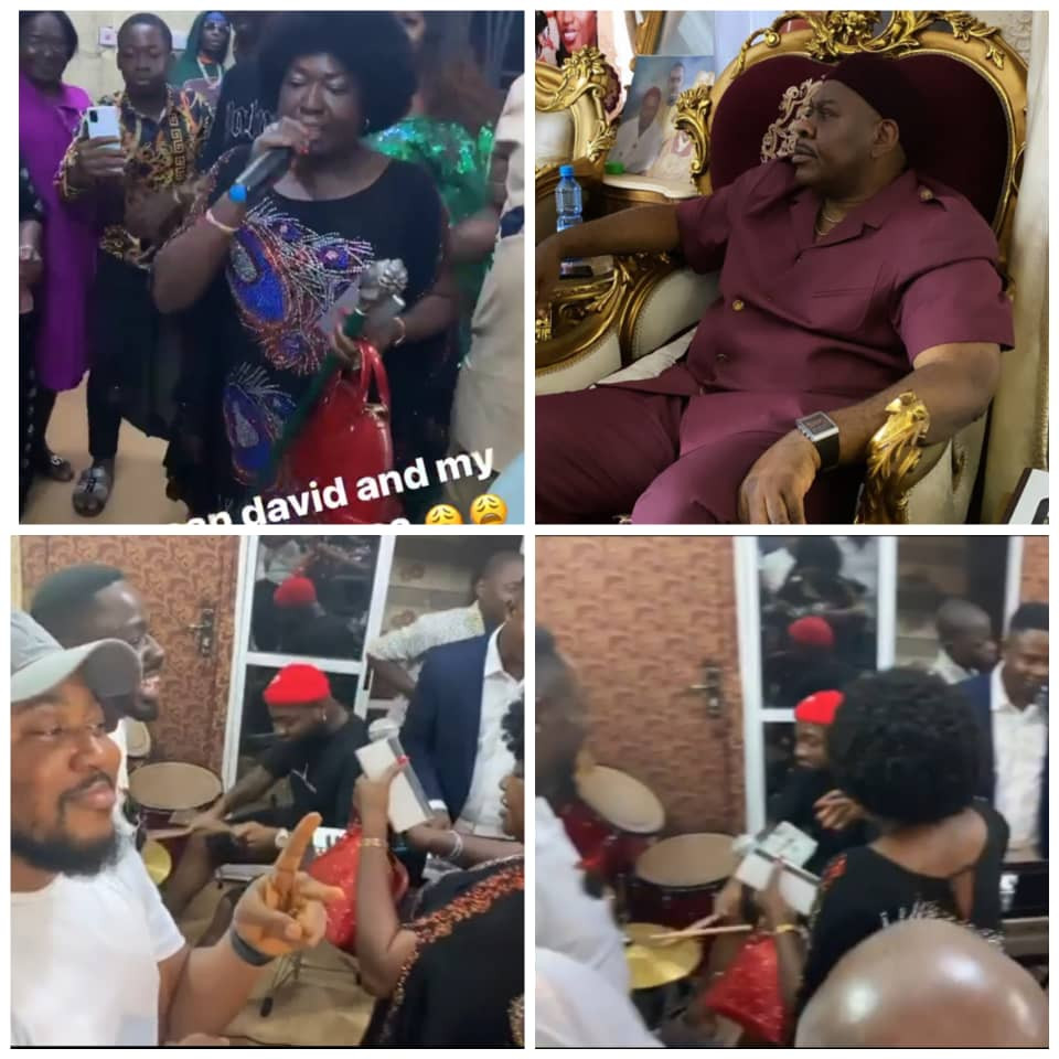 Davido shows off his drumming skills during a Praise and Worship session in Delta (video)