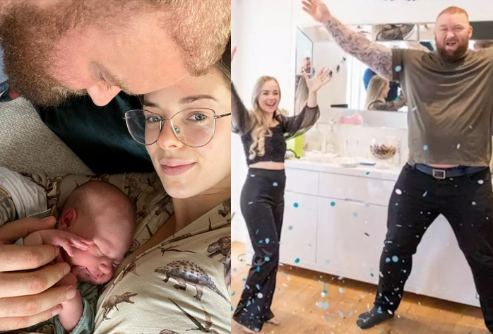 Game Of Thrones star, Hafthor Julius Bjornsson and his wife Kelsey Henson announce the birth of their first child?