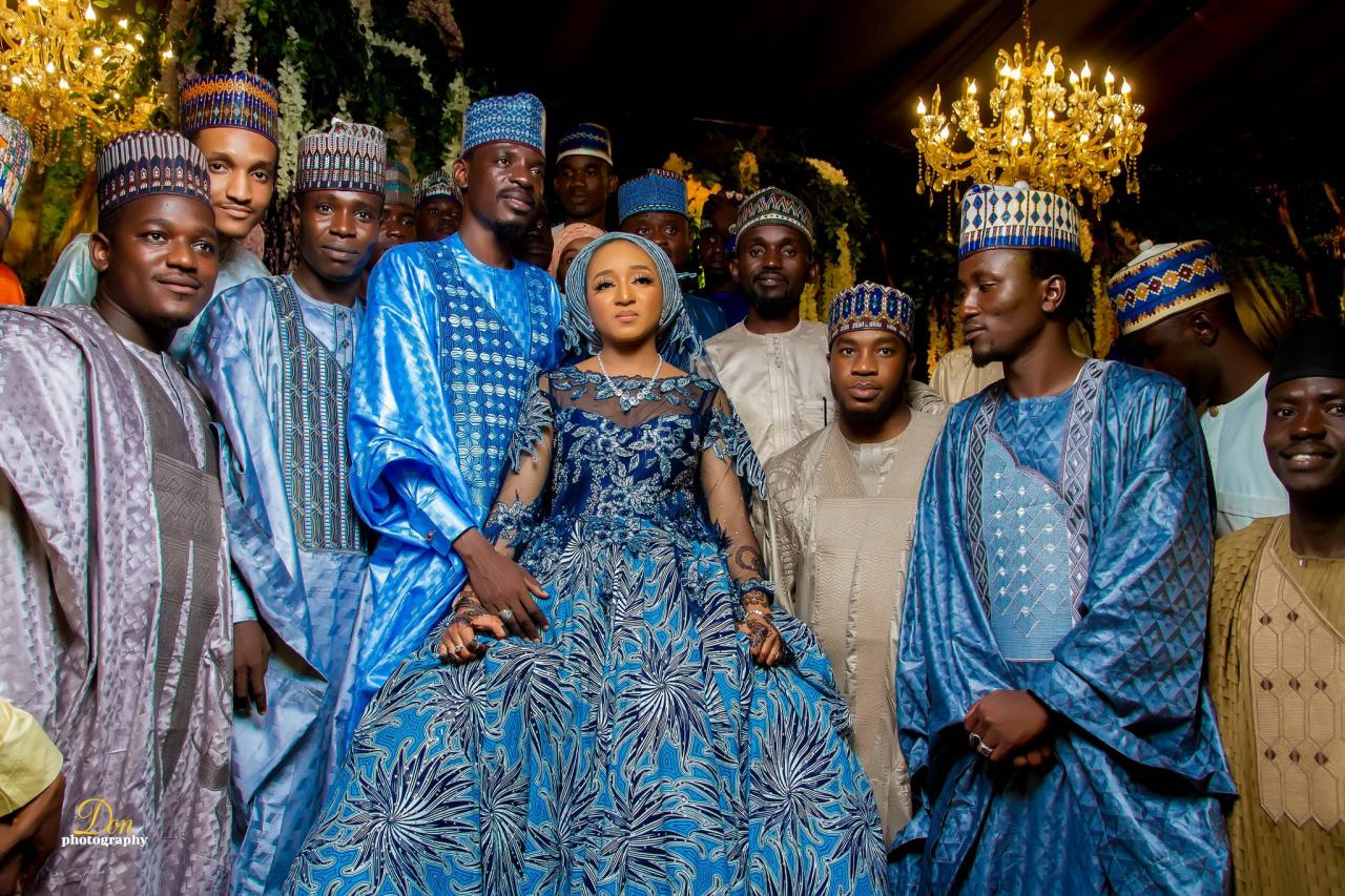 Photos from the wedding of presidential aide, Bashir Ahmad