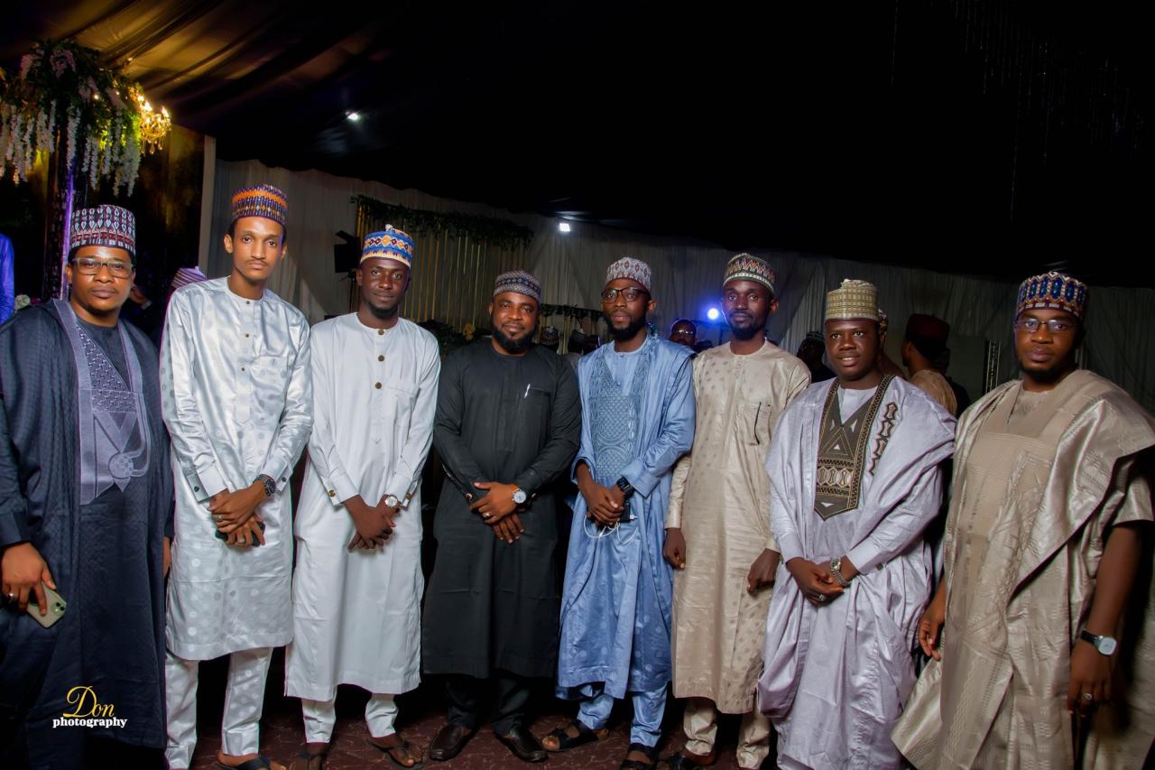 Photos from the wedding of presidential aide, Bashir Ahmad