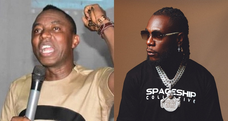 I am not Fela, leave me out of your schemes - Burna Boy fires back at Omoyele Sowore after being invited to #RevolutionNow protest