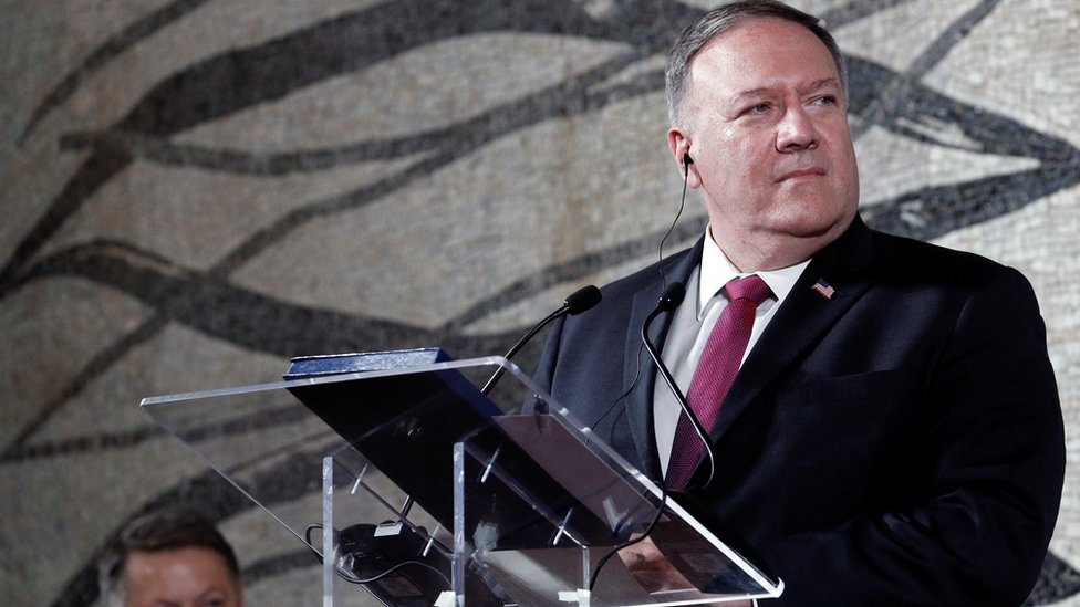 US Secretary of State Mike Pompeo is in Italy on a state visit