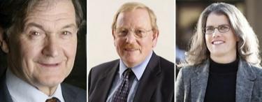 Black hole pioneers: Roger Penrose, Reinhard Genzel, Andrea Ghez