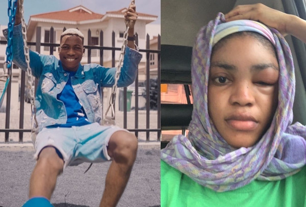 DMW act, Lil Frosh called out for allegedly assaulting girlfriend