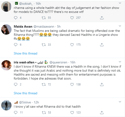 Rihanna accused of disrespecting Islam during Savage X Fenty show (video)